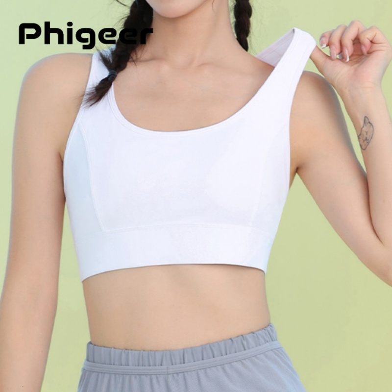 PHIGEER Bra Olahraga Wanita Be - Sports Bra High Impact ulasan dan harga