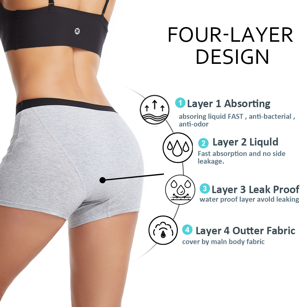 Celana Dalam Wanita 4-Layer An - Period Panty Absorbent ulasan dan harga